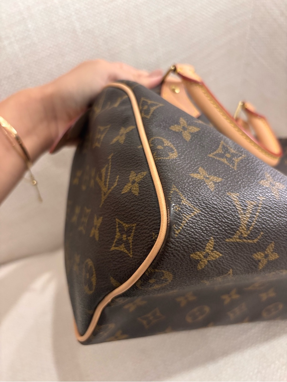 Authentic Louis Vuitton discontinued speedy 25 monogram satchel - Picture 9 of 16